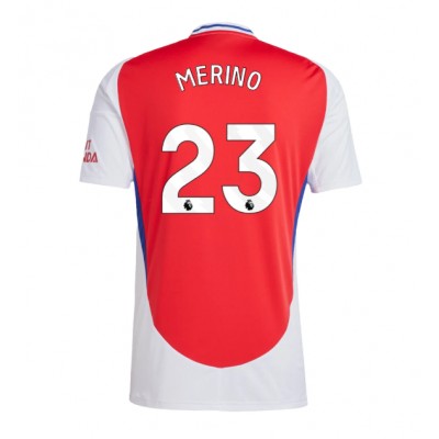 Dres Arsenal Mikel Merino #23 Domaci 2024-25 Kratak Rukav Dres Arsenal Mikel Merino #23 Domaci 2024-25 Kratak Rukav